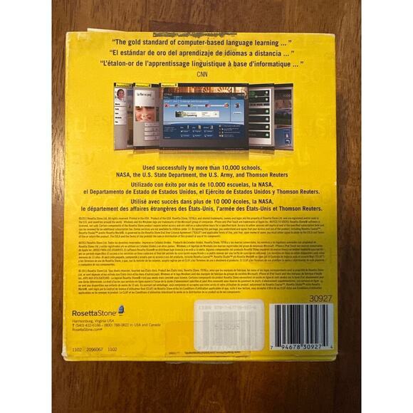 Rosetta Stone Espanol Spanish Latin America Level 1-4 - Picture 3 of 4